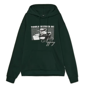 Cropp - Bluza z kapturem Baby Yoda Mandalorian - zielony