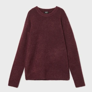 Cropp - Bordowy sweter regular - kasztanowy