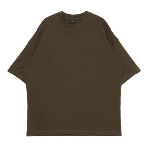 Cropp - Brązowa koszulka basic - brązowy