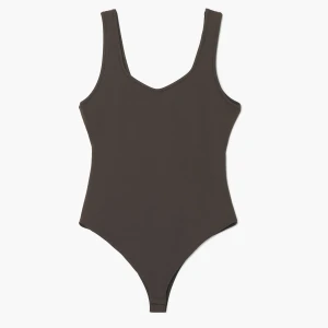 Cropp - Brązowe body na ramiączkach - brązowy