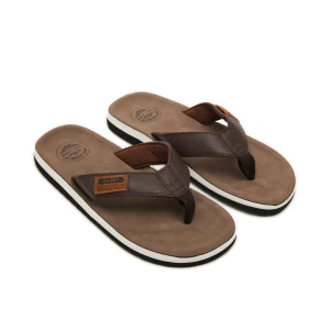 Cropp - Brązowe japonki - brązowy