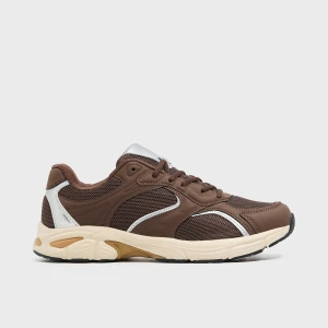 Cropp - Brązowe sneakersy z siateczkowymi wstawkami - brązowy