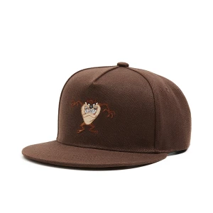 Cropp - Brązowy snapback Diabeł Tasmański - brązowy