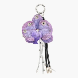 Cropp - Brelok fioletowy storczyk - fioletowy