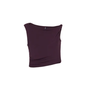 Cropp - Burgundowy top - fioletowy