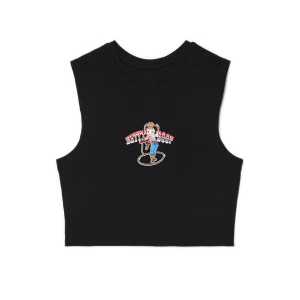 Cropp - Crop top Betty Boop - czarny