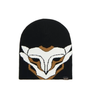 Cropp - Czapka beanie z nadrukiem Arcane - czarny