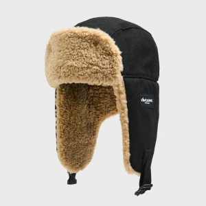 Cropp - Czapka beanie zapinana na zatrzask - szary