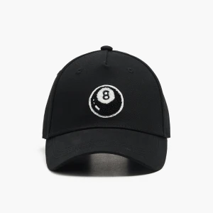 Cropp - Czapka typu dad cap z haftem - czarny