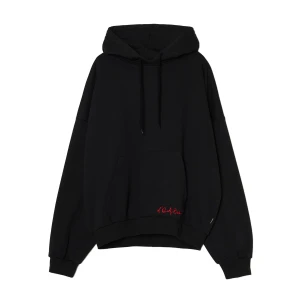 Cropp - Czarna bluza hoodie z Ol' Dirty Bastard - czarny