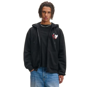 Cropp - Czarna bluza z aplikacją kaczki - czarny