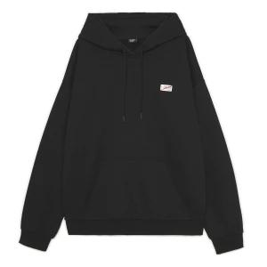 Cropp - Czarna bluza z kapturem i racingowym motywem - czarny