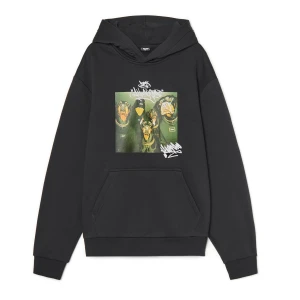 Cropp - Czarna bluza z rottweilerami - czarny