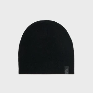 Cropp - Czarna czapka beanie basic - czarny