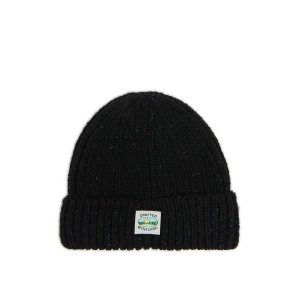 Cropp - Czarna czapka beanie - czarny