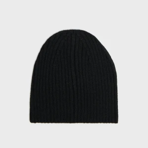 Cropp - Czarna czapka beanie - czarny