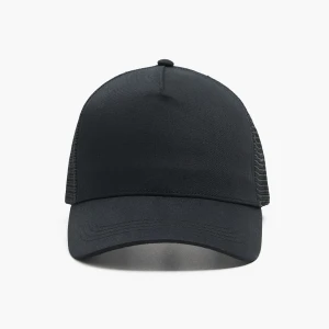 Cropp - Czarna czapka truckerka z siateczką - czarny