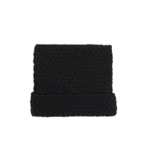 Cropp - Czarna czapka z uszami - czarny