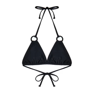 Cropp - Czarna góra od bikini z wiązaniem - czarny