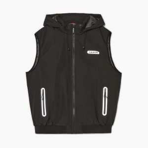 Cropp - Czarna kamizelka z elementami reflective - czarny