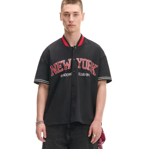 Cropp - Czarna koszula na zatrzaski - czarny