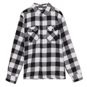 Cropp - Czarna koszula w kratę - czarny