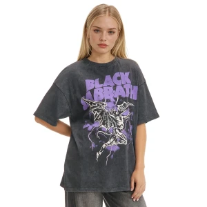 Zdjęcie produktu Cropp - Czarna koszulka Black Sabbath - czarny
