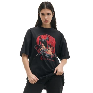 Cropp - Czarna koszulka Castlevania - czarny