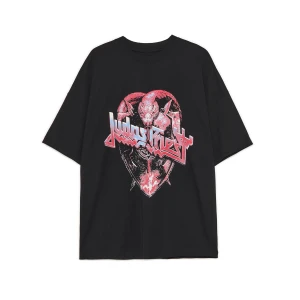 Cropp - Czarna koszulka Judas Priest - czarny