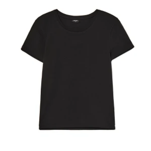 Zdjęcie produktu Cropp - Czarna koszulka long fit - czarny