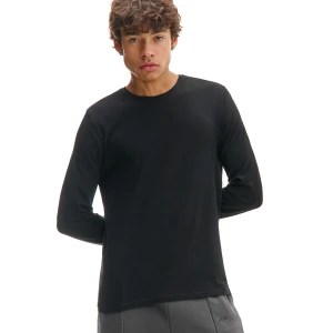 Cropp - Czarna koszulka longsleeve - czarny