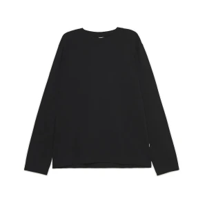 Cropp - Czarna koszulka longsleeve regular - czarny