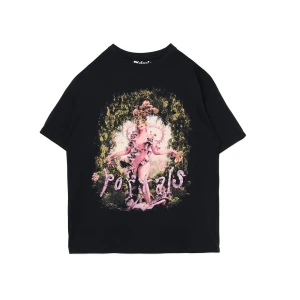 Cropp - Czarna koszulka Melanie Martinez UNISEX - czarny