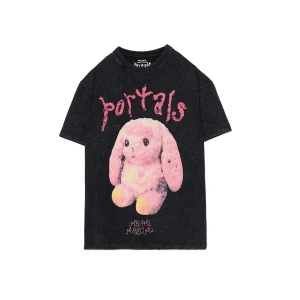 Cropp - Czarna koszulka Melanie Martinez UNISEX - czarny