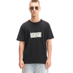 Cropp - Czarna koszulka z biletem do raju - czarny