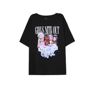 Cropp - Czarna koszulka z Bratz UNISEX - czarny