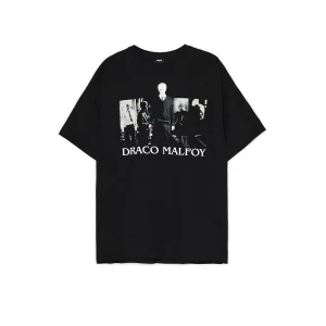 Cropp - Czarna koszulka z Draco - czarny