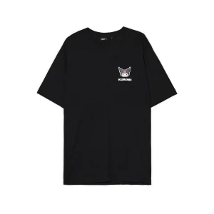 Cropp - Czarna koszulka z Kuromi UNISEX - czarny