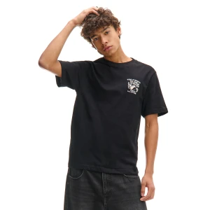 Cropp - Czarna koszulka z motywem kawaii - czarny