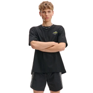 Cropp - Czarna koszulka z motywem UFO - czarny