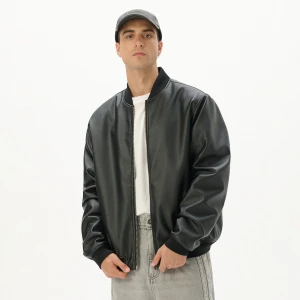Cropp - Czarna kurtka bomber - czarny