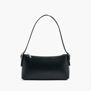 Cropp - Czarna minimalistyczna torebka - czarny