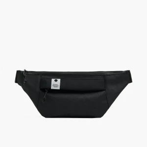 Cropp - Czarna nerka z brandowym motywem - czarny