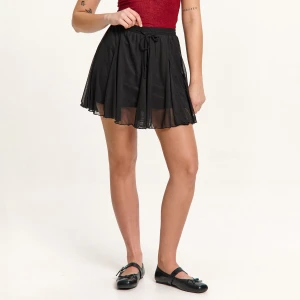 Cropp - Czarna spódnica mini - czarny