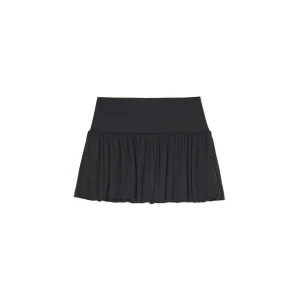 Cropp - Czarna spódnica mini typu bombka - czarny