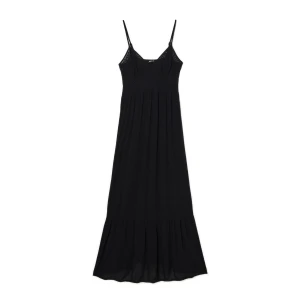 Cropp - Czarna sukienka maxi - czarny