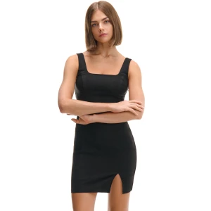 Cropp - Czarna sukienka mini - czarny