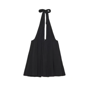 Cropp - Czarna sukienka mini z wiskozy - czarny