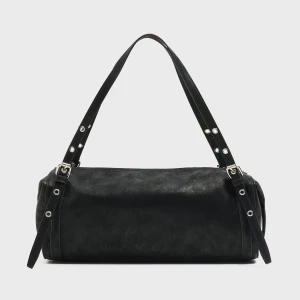Cropp - Czarna torebka bowling bag - czarny