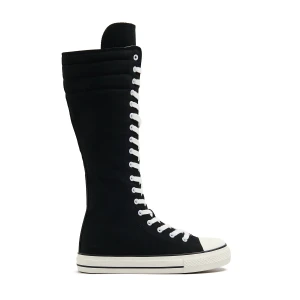 Cropp - Czarne bardzo wysokie trampki - czarny